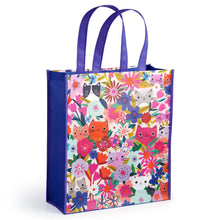 Load image into Gallery viewer, Chronicle Books - Blooming Cats Reusable Shopping Bag