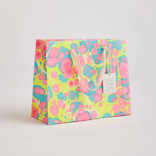 Load image into Gallery viewer, Hand Marbled Gift Bags (Medium) - Neon