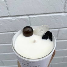 Load image into Gallery viewer, Protection Crystal Candle · Crystal Infused · 8oz