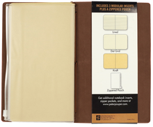 Load image into Gallery viewer, Peter Pauper Press - Nutmeg Voyager Notebook