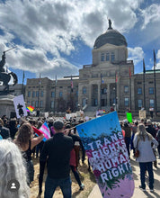 Load image into Gallery viewer, Trans Rights Are Human Rights Flag