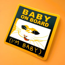 Load image into Gallery viewer, Alice Yang - Baby on Board Waterproof Vinyl Sticker