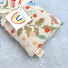 Load image into Gallery viewer, Strawberry Fields Botanical Weighted Eye Pillow Floral
