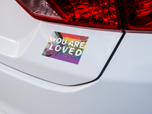 Load image into Gallery viewer, Transpainter - You Are Loved Sticker | LGBTQ Pride Gifts | Pride Flag Decal: Default