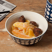 Load image into Gallery viewer, SALE - Danica Studio Ink Imprint Stoneware Bowl, 6 inch DIA