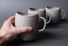 Load image into Gallery viewer, Stone - "SIMPLICITY" tall oval mug 450 ML, stoneware