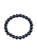 Load image into Gallery viewer, Black Onyx Stone Beaded Stretch Bracelet: 8MM
