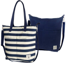 Load image into Gallery viewer, Aria Reversible Messenger: Broad Stripes