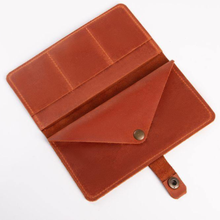 Load image into Gallery viewer, Cell Phone Wallet: Black
