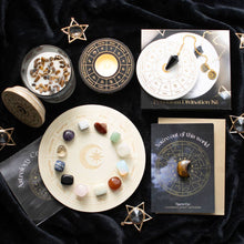 Load image into Gallery viewer, Astrology Wheel Zodiac Pendulum Divination Kit