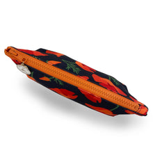 Load image into Gallery viewer, Skinny Zip: Poppy Charcoal: 9.5"W x 3.25"H x 2.5"D