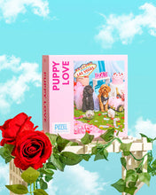Load image into Gallery viewer, Pezel Puzzles - đź’— Puppy Love đź’— | 500 Piece Jigsaw Puzzle w/ Canvas Bag