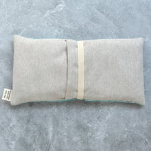 Load image into Gallery viewer, Weighted Eye Pillow in Aqua Waves Cotton