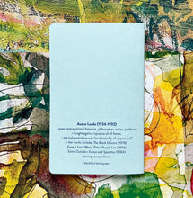 Load image into Gallery viewer, Blackbird Letterpress - Audre Lorde letterpress notebook