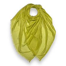 Load image into Gallery viewer, Classic Cotton Blend Scarf With Fringes