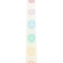 Load image into Gallery viewer, Set of 3 Chakra Balancing Taper Dinner Candles