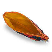 Load image into Gallery viewer, Skinny Zip: Poppy Charcoal: 9.5"W x 3.25"H x 2.5"D