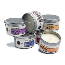 Load image into Gallery viewer, Heliotrope - Soy Massage Candle w/Pour Spout - Honey Amber