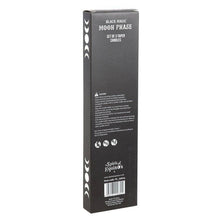 Load image into Gallery viewer, Set of 3 Black Magic Moon Phase Taper Candles