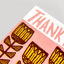 Load image into Gallery viewer, Thank You Folk Flowers: Single card