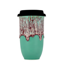 Load image into Gallery viewer, Nova Ceramics Travel Mugs - Nebula Ceramic Travel Mug – 16oz with Lid & Sleeve