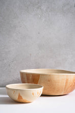 Load image into Gallery viewer, Caramel Stoneware Nesting Bowl Set