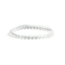 Load image into Gallery viewer, Earths Elements Wholesale - Crystal Bracelet - 4mm Clear Quartz, pack of 5