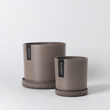 Load image into Gallery viewer, 7" & 4" Signature Planters & Saucer | Earth Tones: Tatami Sand / 7" Only