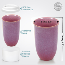 Load image into Gallery viewer, Nova Ceramics - Astral Bloom 12 oz (Includes Lid & Band)