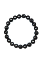 Load image into Gallery viewer, Onyx Stone Stretch Men's Bracelet B3241: 10 MM