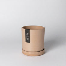 Load image into Gallery viewer, 7" & 4" Signature Planters & Saucer | Earth Tones: White Stone / 7" Only