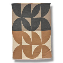Load image into Gallery viewer, London Scarves - Retro print on cashmere blend scarf finished with fringes: Pistacio