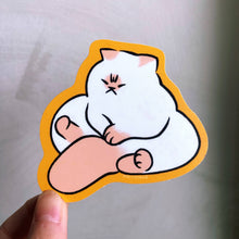 Load image into Gallery viewer, Alice Yang - Mochi Pout Waterproof Vinyl Sticker