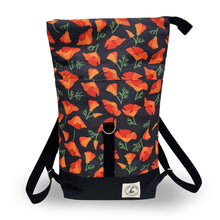 Load image into Gallery viewer, Mini Brightday Backpack: Poppy Charcoal