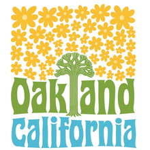 Load image into Gallery viewer, SF Mercantile - Oakland Groovy Large Canvas Shopping Tote