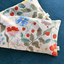Load image into Gallery viewer, Strawberry Fields Botanical Weighted Eye Pillow Floral