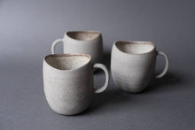 Load image into Gallery viewer, Stone - "SIMPLICITY" tall oval mug 450 ML, stoneware
