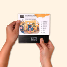 Load image into Gallery viewer, Mini Sketchbooks - A6 Cotton - 100% cotton handmade paper