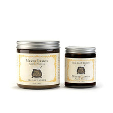 Load image into Gallery viewer, Sea Salt Scrub Meyer Lemon