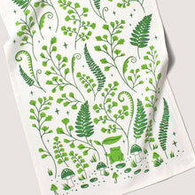 Load image into Gallery viewer, Fern Frog Tea Towel