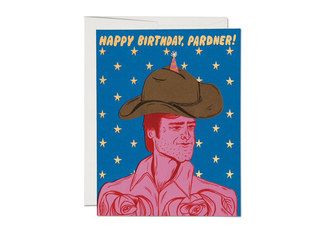 Happy Birthday Pardner birthday greeting card