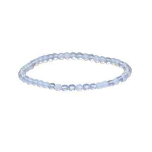 Earths Elements Wholesale - Crystal Bracelet - 4mm Opalite, pack of 5