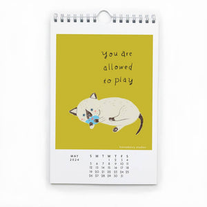 2024 Your Creativity is Infinite Monthly Wall Calendar