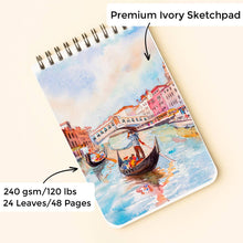 Load image into Gallery viewer, Viviva Colors - Refill Sketchpad - A5 Travel Paint Kit
