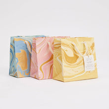 Load image into Gallery viewer, Paper Mirchi - Hand Marbled Gift Bags (Small) - Celebration
