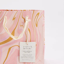 Load image into Gallery viewer, Paper Mirchi - Hand Marbled Gift Bags (Small) - Celebration
