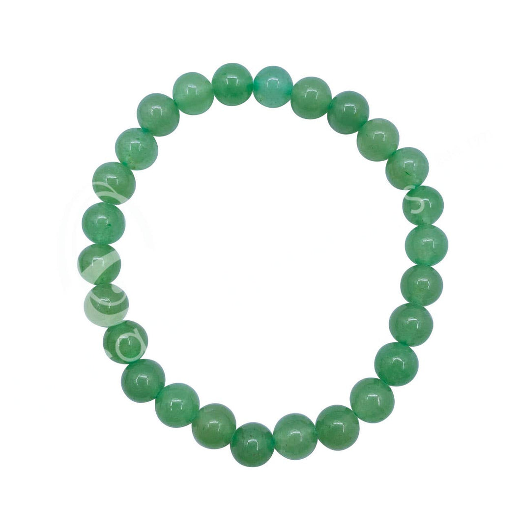 Oceanic Linkways Inc - (PC)BRACELET - AVENTURINE, GREEN (8 MM) 8-8.5