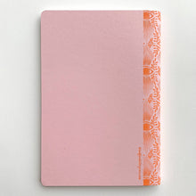 Load image into Gallery viewer, Blackbird Letterpress - Eye pattern Xlarge notebook
