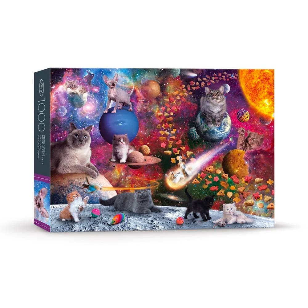 Puzzle 1000 Pc - Norwood Galxy Cats