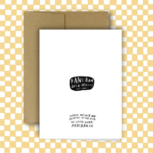 RANI BAN CO - HOW WONDERFUL IT IS TO NO LONGER GIVE A SHIT Birthday Card